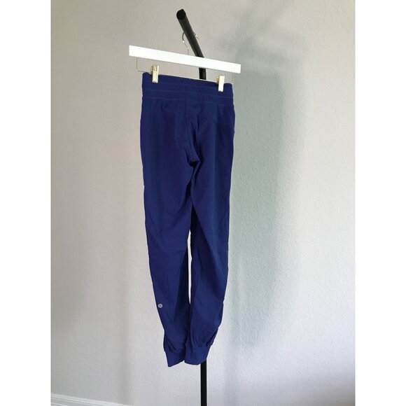Lulu Lemon Dance Studio Joggers Pants Full Length| Size 0 | Blue - Picture 2 of 4